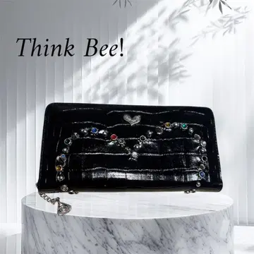 Think Bee! 싱크비 밀라노 소가죽 악어 엠보싱 장지갑