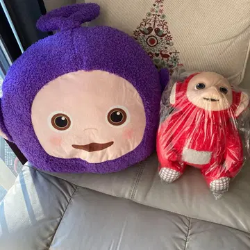 새상품 텔레토비즈 페이스 BIG 봉제 인형 토끼 귀 big 봉제 인형