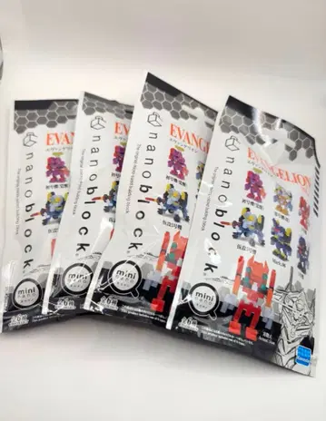 나노블록 에반게리온 vol.2 4개 세트 미니나노