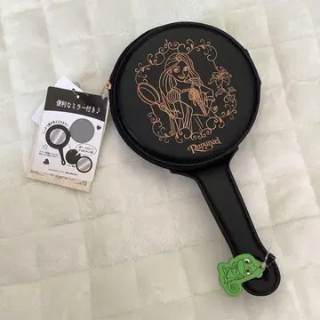 디즈니 시마무라 치하루 라푼젤 프라이팬 파우치 미러 거울