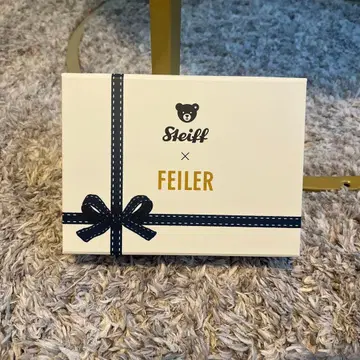백화점 구매 미사용 새상품 페이러 Steiff 테디베어 키링 세트
