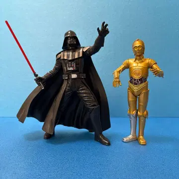 스타 워즈 다스 베이더 C-3PO 피규어 2체 세트