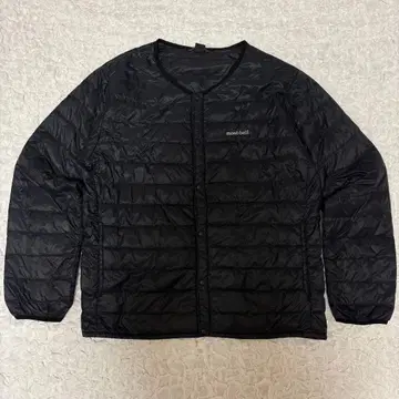 montbell 스페리오 라운드넥 다운 자켓 블랙 L