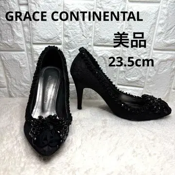 세일 [ 새상품급 ] 그레이스 콘티넨탈 하이힐 비쥬 레이스 23.5