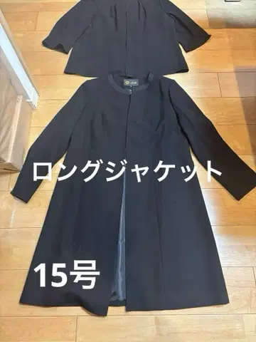 QVC 구매 도쿄 소와르 상복 블랙 롱 자켓 블라우스 세트