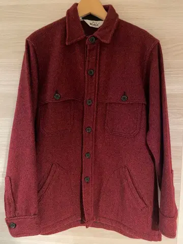 70년대 Woodrich 버건디 자켓 M 사이즈