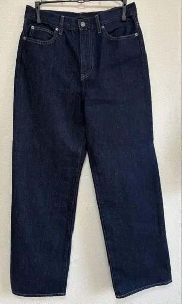 유니클로 와이드 스트레이트 청바지