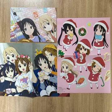 케이온! 핀업 포스터 3세트