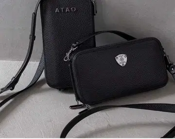 ATAO 블랙 숄더백