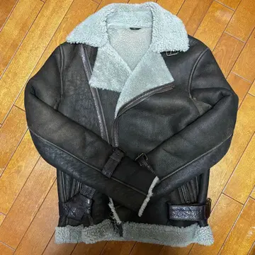 CINQUANTA  이탈리아 무스탕 라이더 자켓