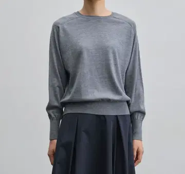 soeju(소쥬) 울 하이 게이지 돌먼 슬리브 풀오버