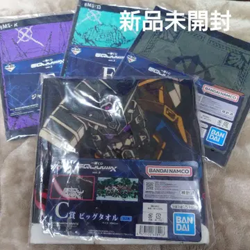 제일복권 기동전사 건담 지크 액스 vol.3 C상 F상 타월 세트