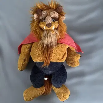 미녀와 야수 야수 봉제 인형