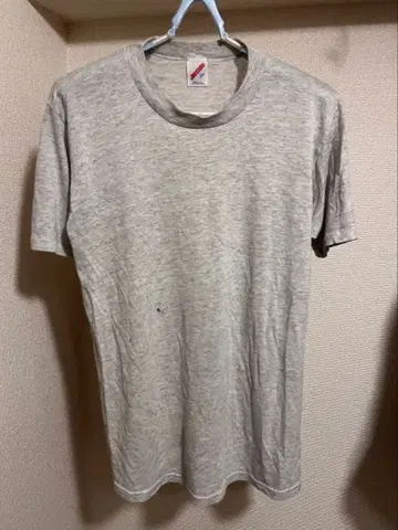 90s JERZEES usa 싱글 스티치 무지 티셔츠