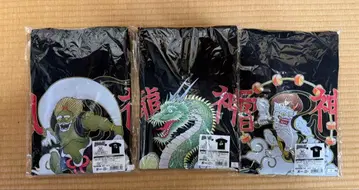 돌풍전설 특공확장 삼귀룡(풍신뇌신용신) T셔츠 XL사이즈 미사용 새상품