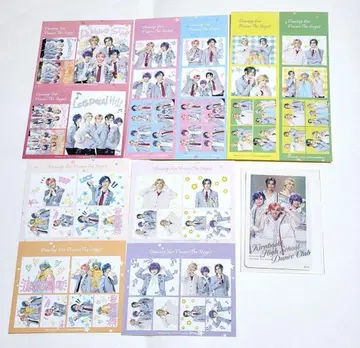 나의 프리 방과 후 씰 5종 세트 포토 카드 시크릿 시크레 무대