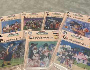 드래곤볼 제일복권 E상 아크릴 스탠드 컴플리트 세트