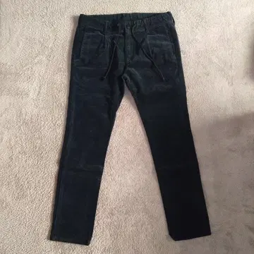 REMI RELIFE 코듀로이 팬츠 블랙 S 중고품.