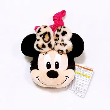 디즈니 미니 레오파드 무늬 표범 무늬 코인 케이스