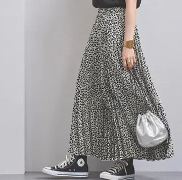 UNITED ARROWS 아코디언 플리츠 스커트