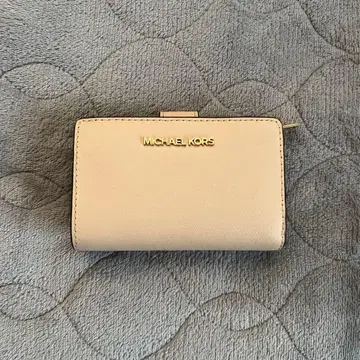 MICHAEL KORS 접이식 지갑 베이지