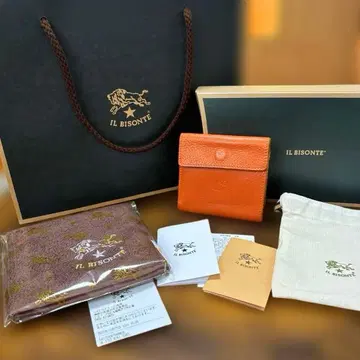 #IL BISONTE 오렌지 새상품