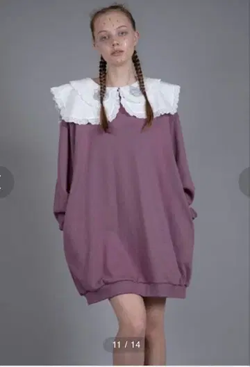 고양이 옷깃 원피스