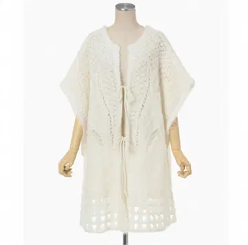 새상품 mame 마메 니트 가디건 베이지 size1