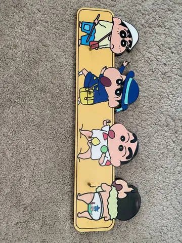 초레어 패러디 빈티지 짱구는 못말려(크레용 신짱) 후크 포함 보드
