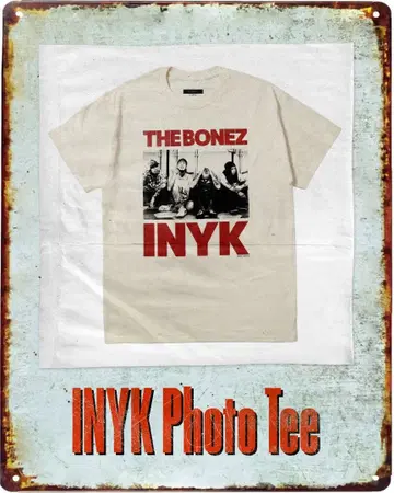 The BONEZ INYK 포토 티셔츠 XXL 새상품