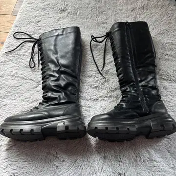 블랙 롱 부츠 M 사이즈
