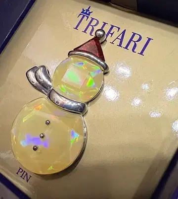 T051 트리파리 빈티지 브로치 스노우맨