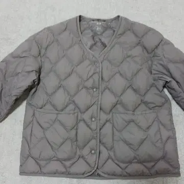 UNIQLO 울트라 라이트 다운 M 브라운