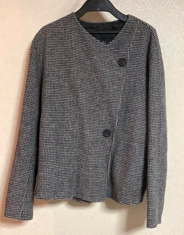 icb 리버 코트 숏 기장 캐시미어 혼방 사이즈 4