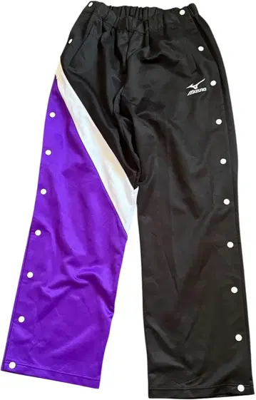 MIZUNO 스냅 버튼 트랙 팬츠