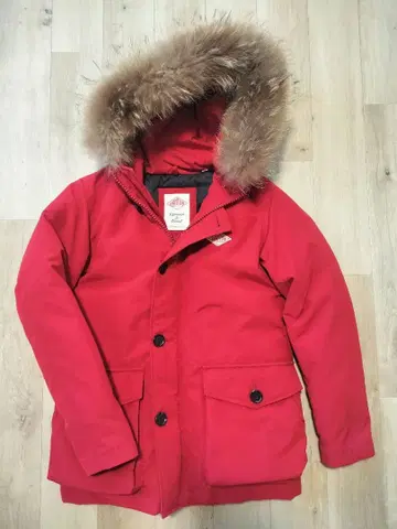 단톤 레드 다운 자켓