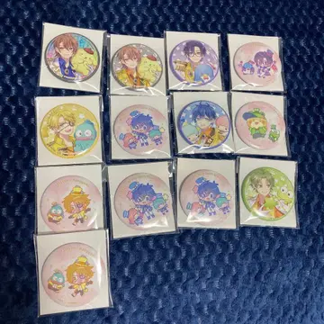 컬러풀 피치 산리오 캔뱃지