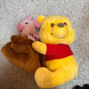 곰돌이 푸와 피글렛 봉제 인형