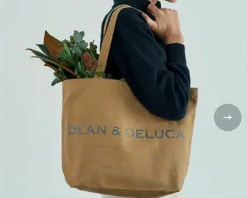 DEAN&DELUCA 차리티 토트 2025 카페오레 L 사이즈