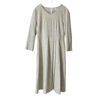 [UNTITLED] 라이트 그레이 울 혼방 원피스 사이즈 1