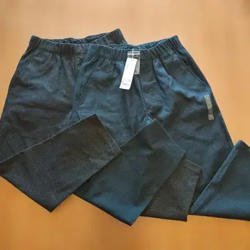 UNIQLO 브러쉬드 저지 팬츠 M 2장 세트