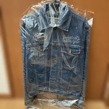 Devilcat's Motorcycle 데님 자켓