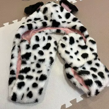 달마시안 패턴 팬캡 디즈니