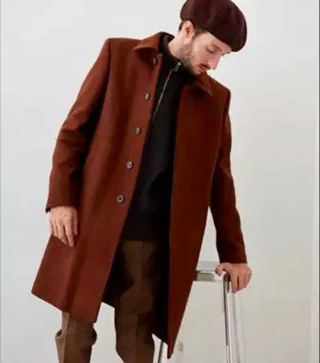 UNITED TOKYO 스텐카라 코트 울 혼방