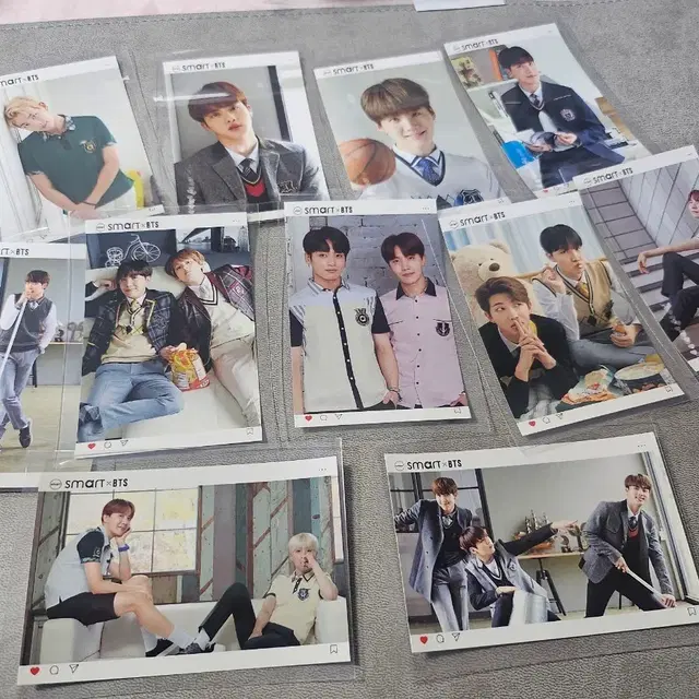 bts 방탄소년단 스마트 포카 일괄 양도 11장 세트