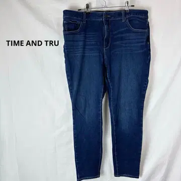 TIME AND TRU 데님 팬츠 [18] 캐주얼 코튼 혼방 청바지