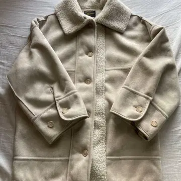 Kastane 하이넥 리버서블 보아 무스탕 자켓