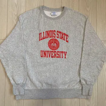 US 기획 현행 모델 챔피온 일리노이 대학 리버스 위브 맨투맨 구제 의류