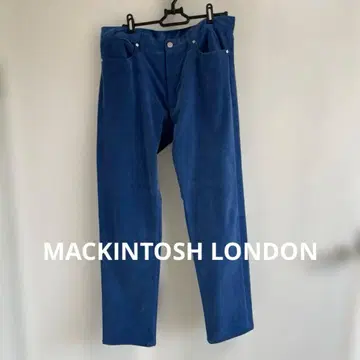 MACKINTOSH LONDON 파랑 코듀로이 팬츠