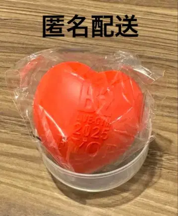 B'z FYOP 회장 한정판 가챠 릴렉세이션 하트 빨간색